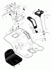 Murray 461603x48A - B&S/ 46" Garden Tractor (2003) (Mills) Ersatzteile Seat Deck
