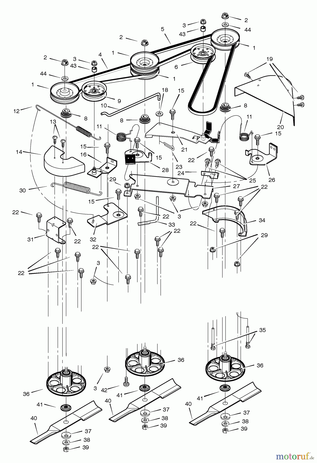 Murray Rasen- und Gartentraktoren 461605x99A - B&S/Murray 46
