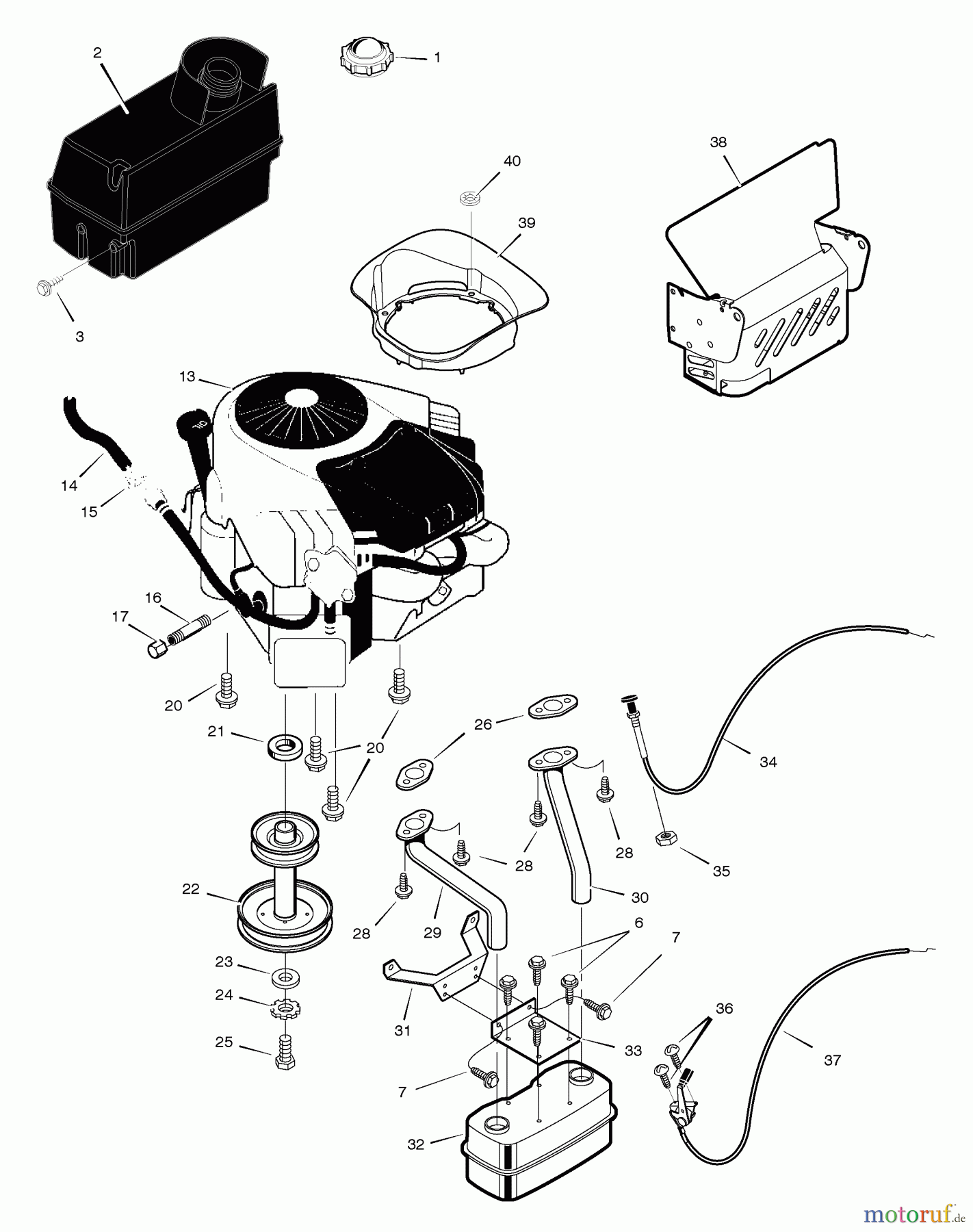Murray Rasen- und Gartentraktoren 461605x99A - B&S/Murray 46