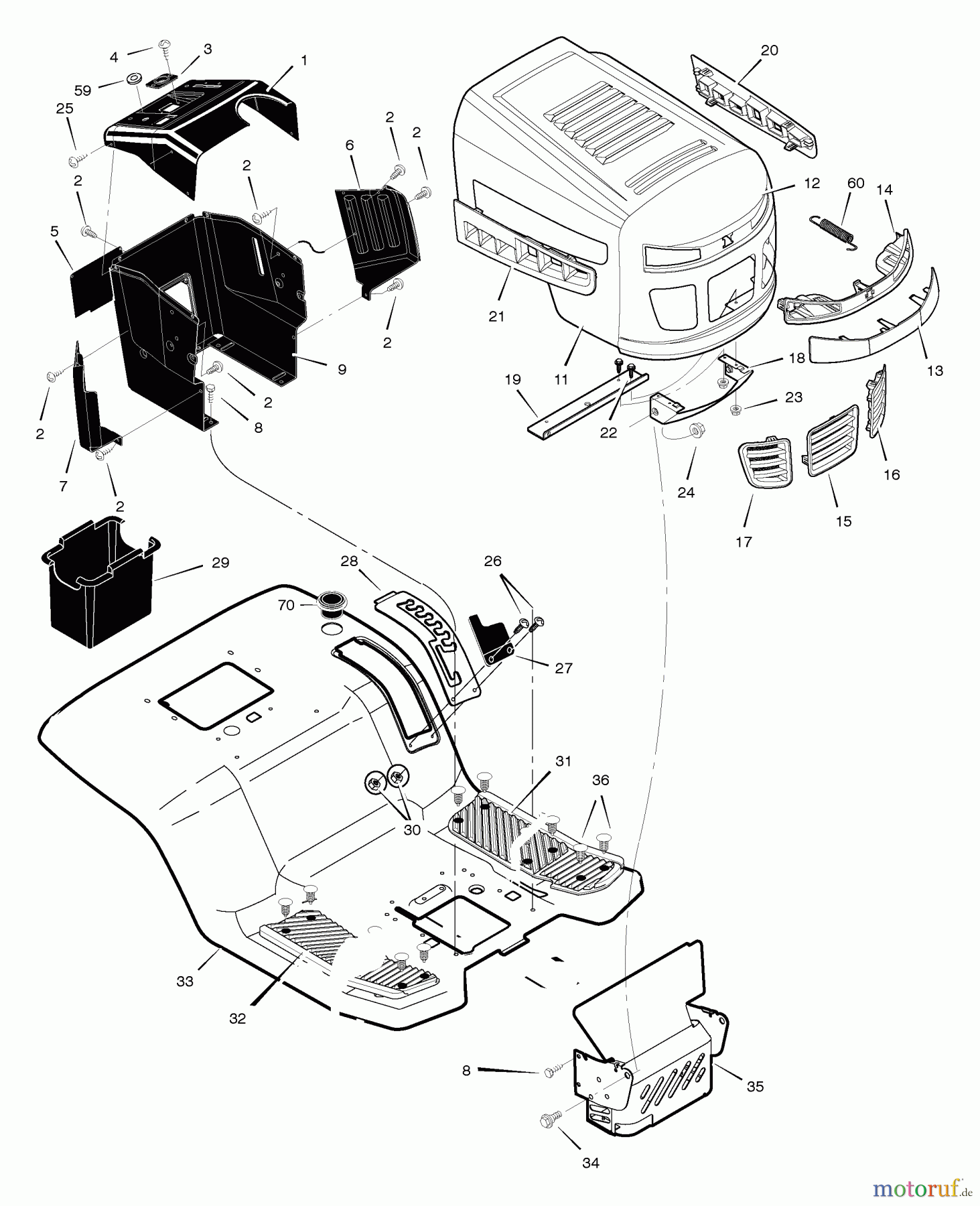 Murray Rasen- und Gartentraktoren 461605x99A - B&S/Murray 46