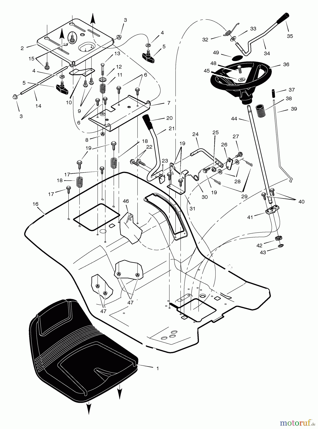 Murray Rasen- und Gartentraktoren 461605x99A - B&S/Murray 46