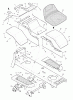 Murray 46250x30A - 46" Lawn Tractor (1996) Ersatzteile Body Chassis