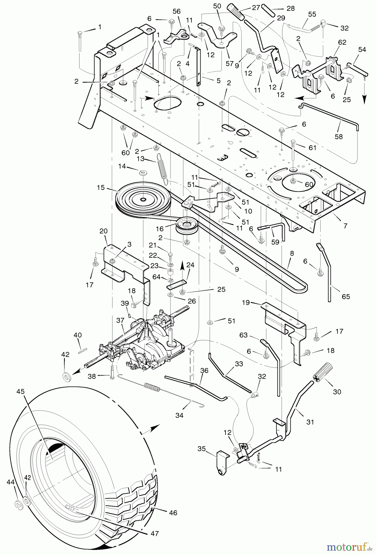 Murray Rasen- und Gartentraktoren 46377x8A - Scotts 46