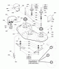 Murray 1696087 - 52" Mower Deck (2012) Ersatzteile 52" Mower Deck - Housing, Arbors & Blades Group (2989464)