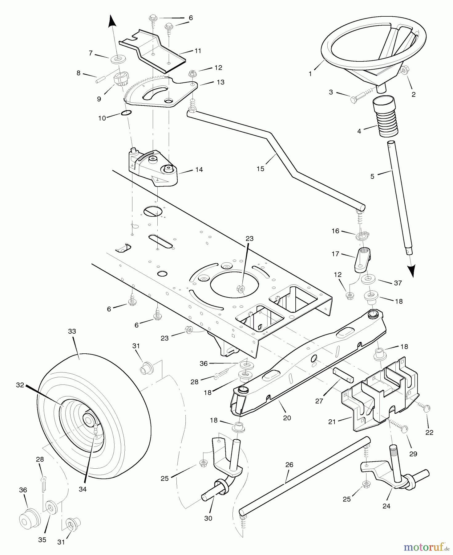 Murray Rasen- und Gartentraktoren 46379x71A - B&S/Murray 46