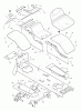 Murray 46400A - 46" Garden Tractor (1996) Ersatzteile Body Chassis