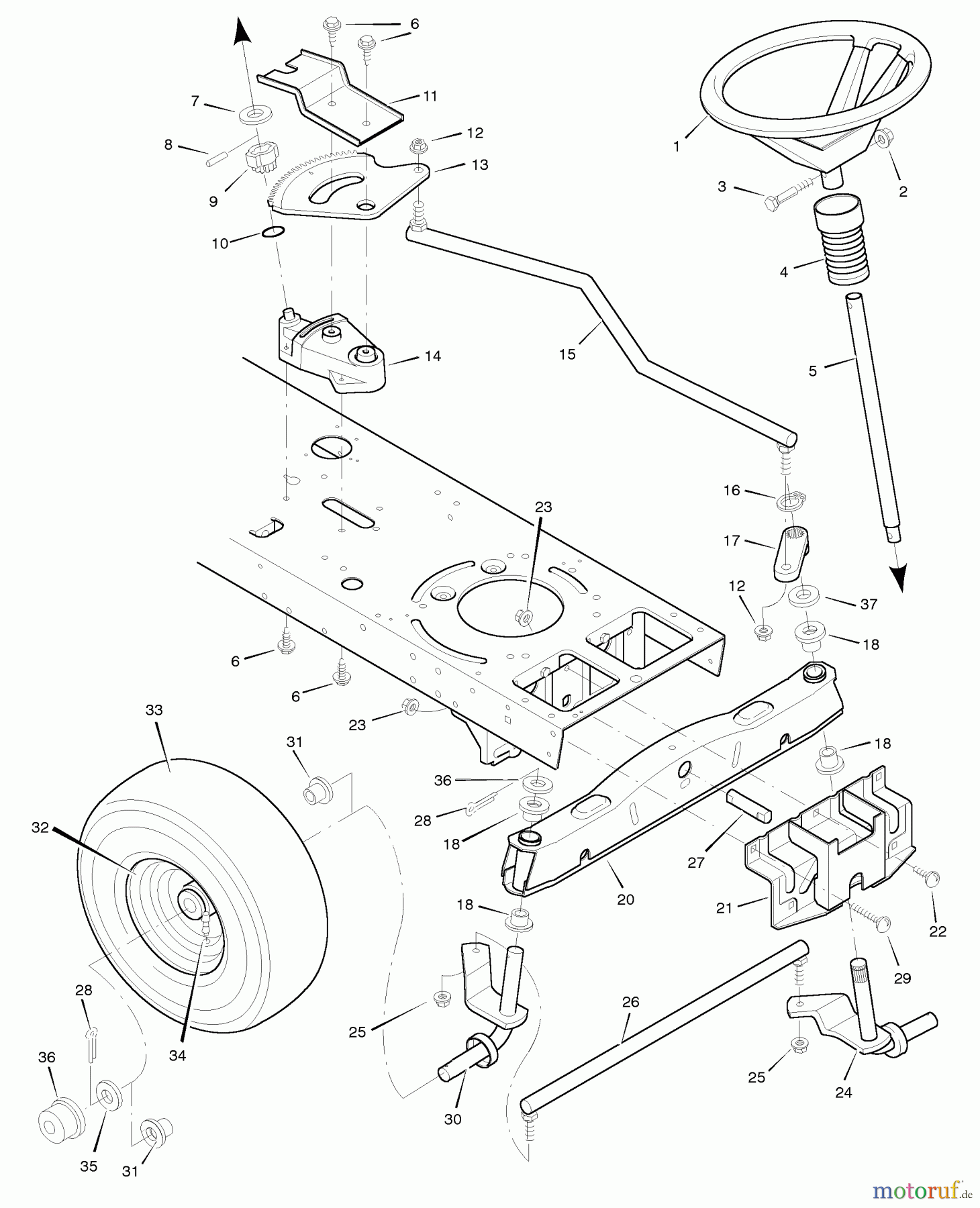  Murray Rasen- und Gartentraktoren 46401x30A - Murray 46