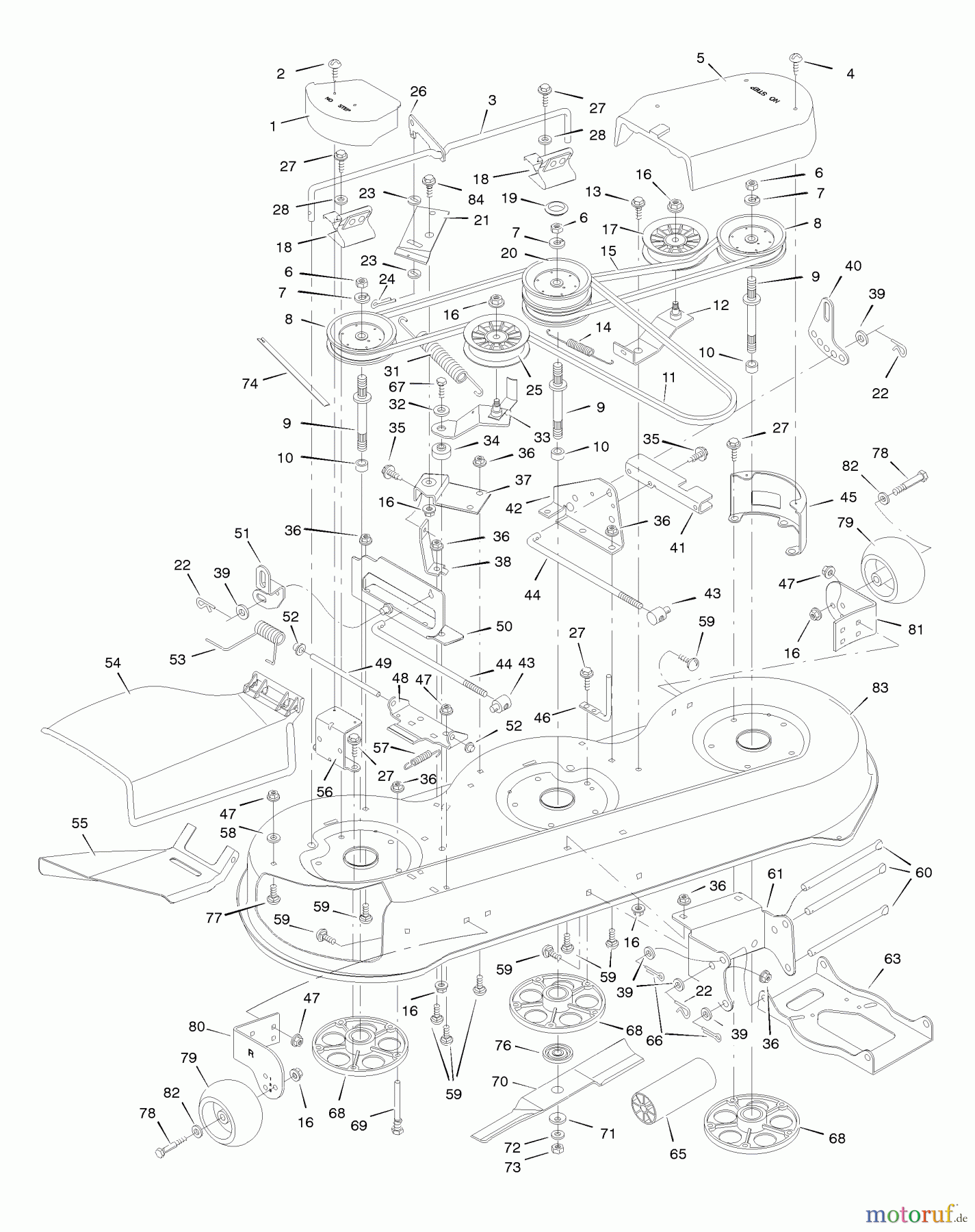  Murray Rasen- und Gartentraktoren 46403x199A - B&S/Murray 46
