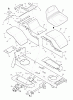 Murray 46403x8A - Scotts 46" Garden Tractor (1996) (Home Depot) Ersatzteile Body Chassis