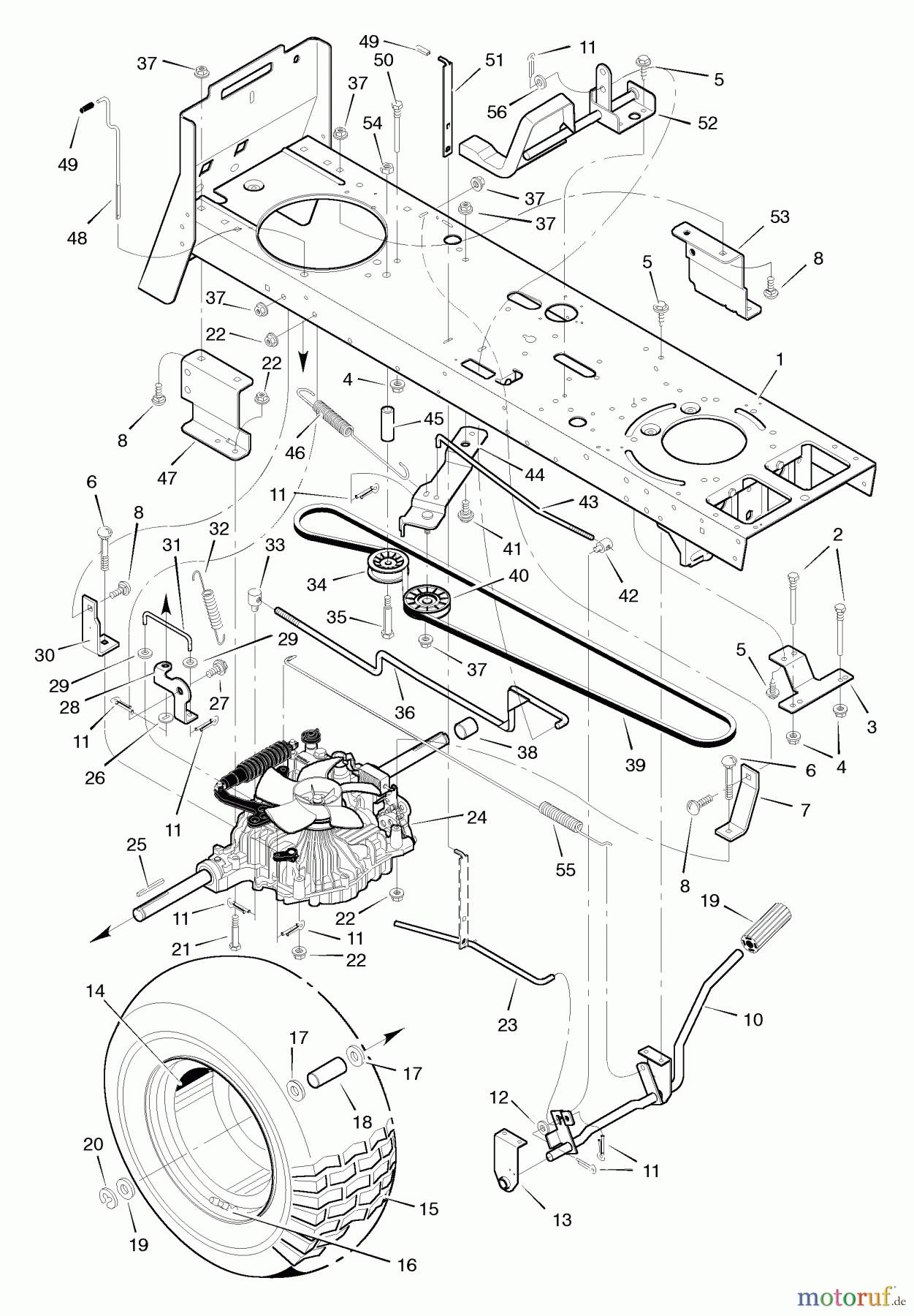 Murray Rasen- und Gartentraktoren 46404x21A - B&S/Murray 46