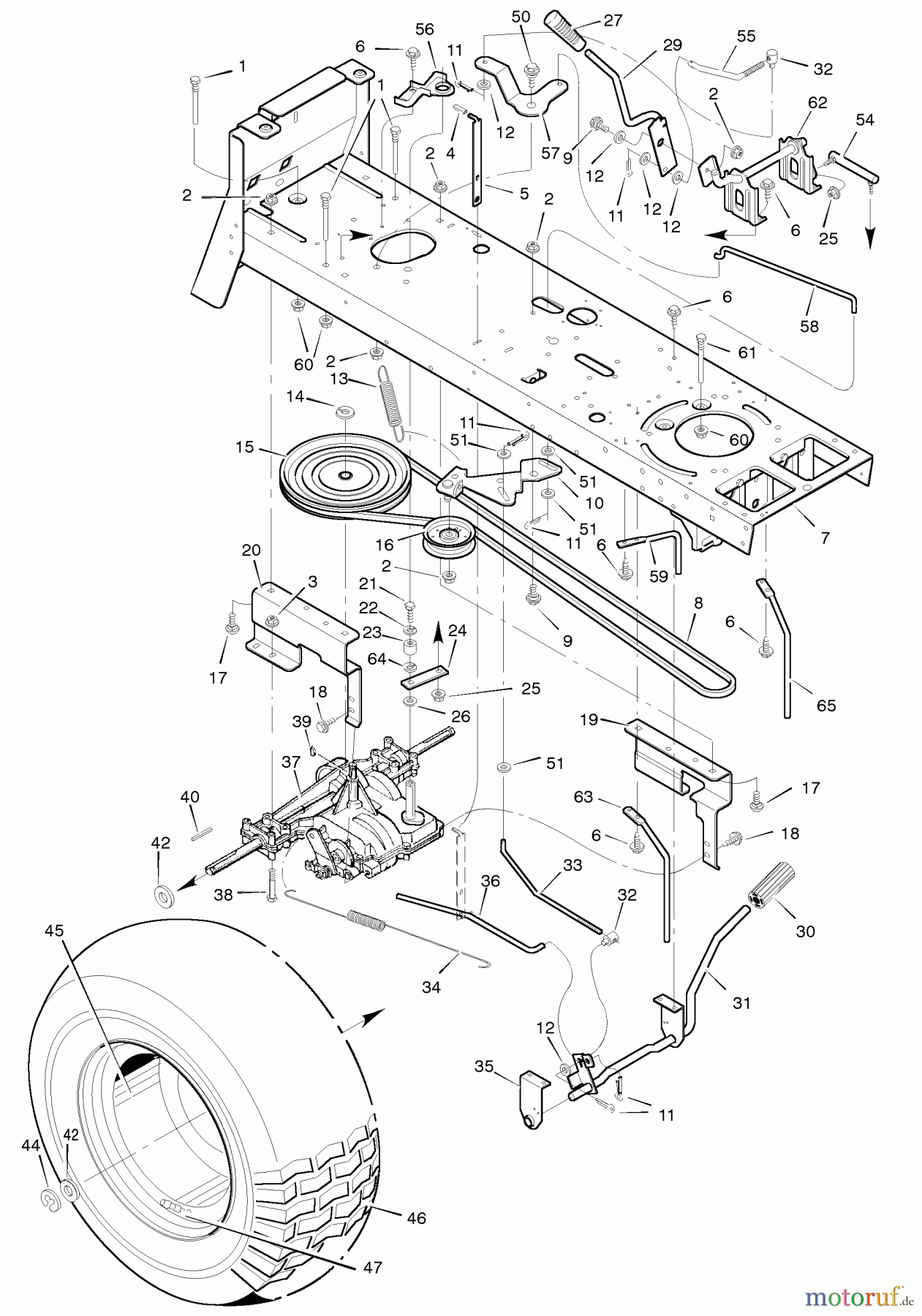 Murray Rasen- und Gartentraktoren 46430x89A - Yard King Performance 46