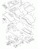 Murray 46431x92A - B&S/ 46" Garden Tractor (1998) (Walmart) Ersatzteile Body Chassis