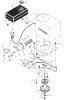 Murray 465305x92A - B&S/ 46" Lawn Tractor (2002) (Walmart) Ersatzteile Engine Mount