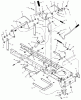 Murray 465305x92A - B&S/ 46" Lawn Tractor (2002) (Walmart) Ersatzteile Mower Housing Suspension