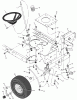 Murray 465305x92A - B&S/ 46" Lawn Tractor (2002) (Walmart) Ersatzteile Steering