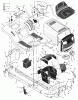 Murray 465305x92B - B&S/ 46" Lawn Tractor (2002) (Walmart) Ersatzteile Chassis & Hood