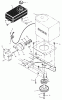 Murray 465305x92B - B&S/ 46" Lawn Tractor (2002) (Walmart) Ersatzteile Engine Mount