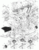 Murray 465305x92B - B&S/ 46" Lawn Tractor (2002) (Walmart) Ersatzteile Mower Housing