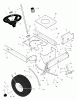 Murray 465306x8A - Scotts 46" Garden Tractor (2004) (Home Depot) Ersatzteile Steering