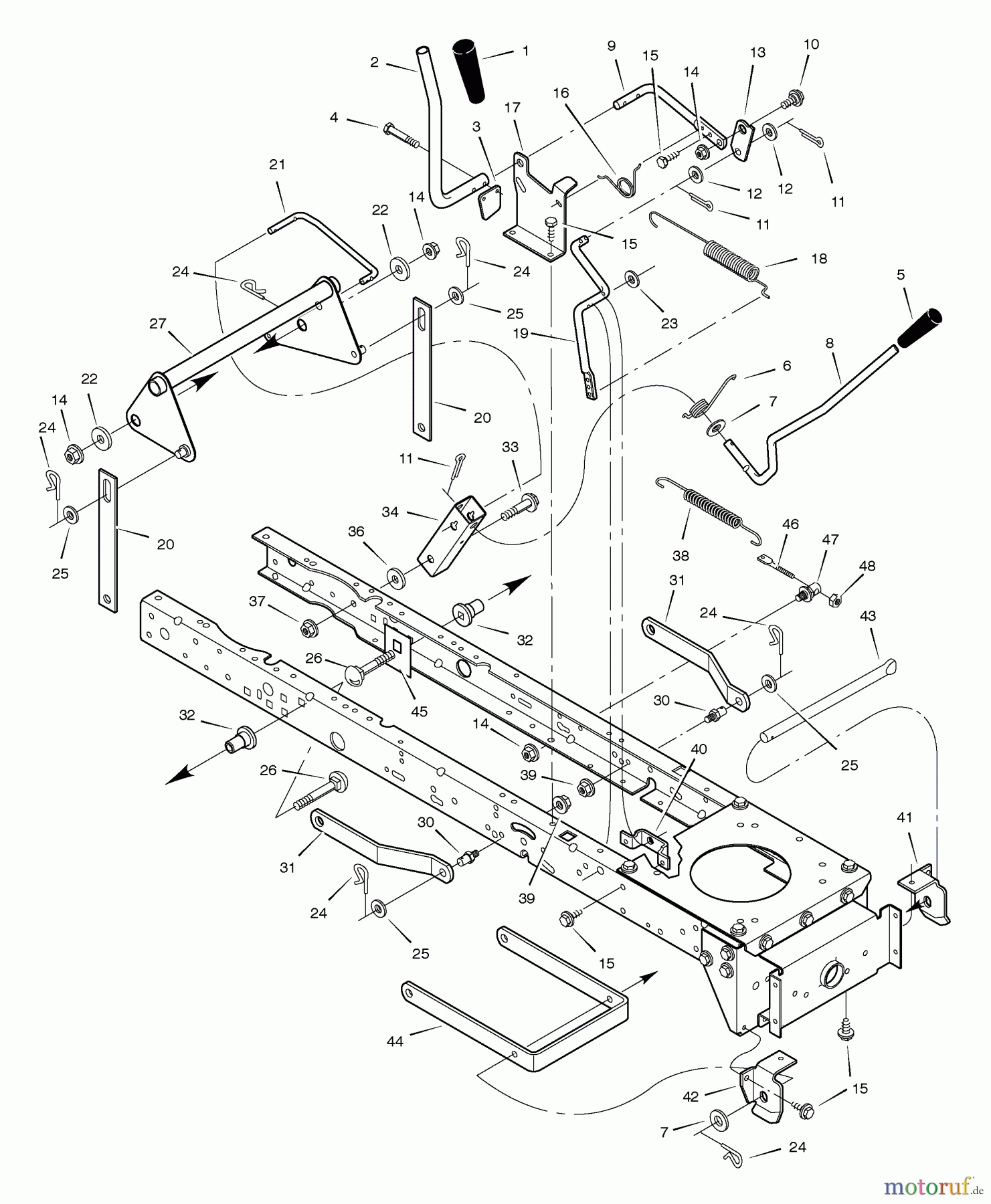 Murray Rasen- und Gartentraktoren 465306x8B - Scotts 46