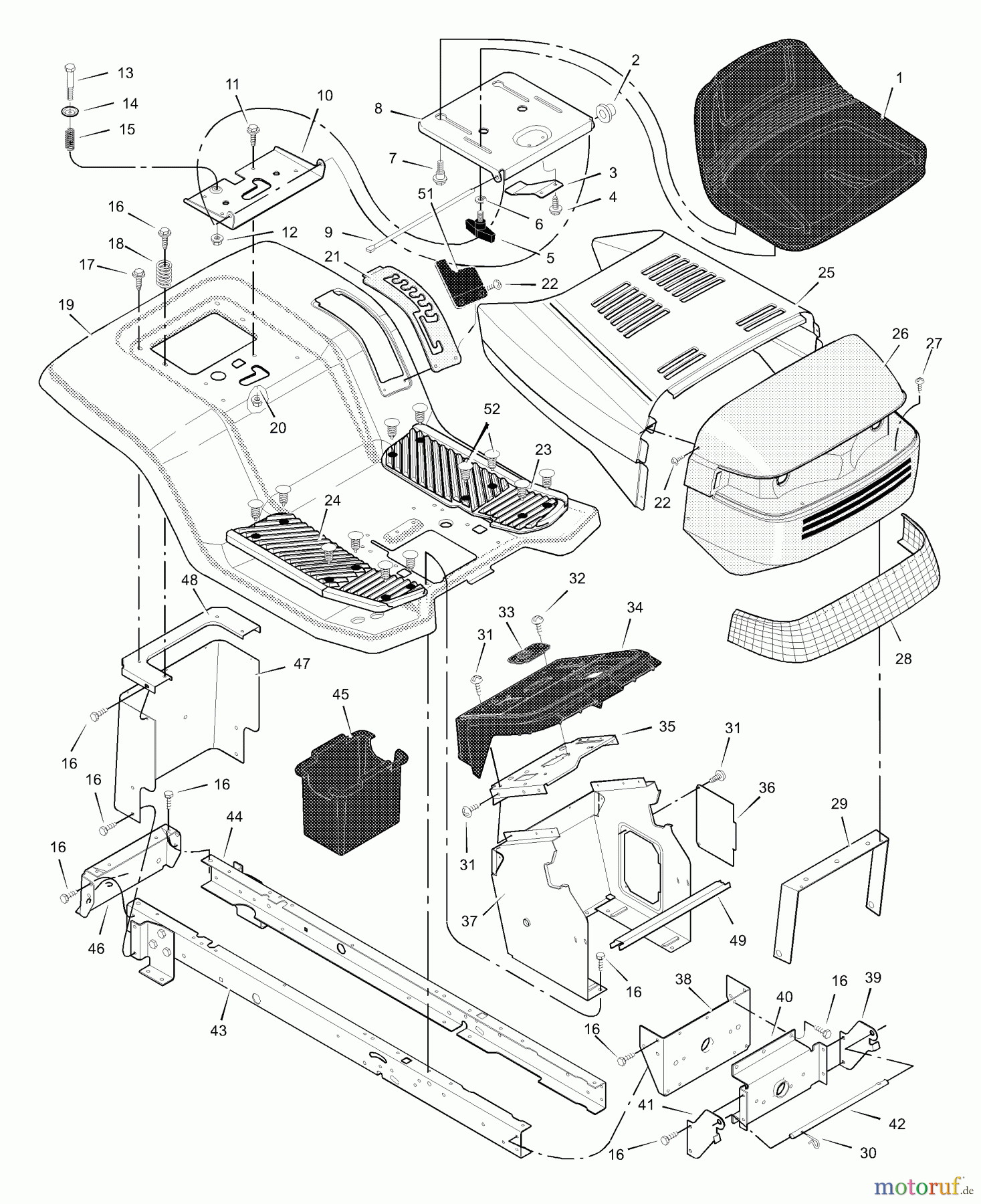 Murray Rasen- und Gartentraktoren 465600x71A - B&S/Murray 46