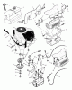 Murray 465602x8B - Scotts 46" Lawn Tractor (2001) (Home Depot) Ersatzteile Engine Mount Assembly