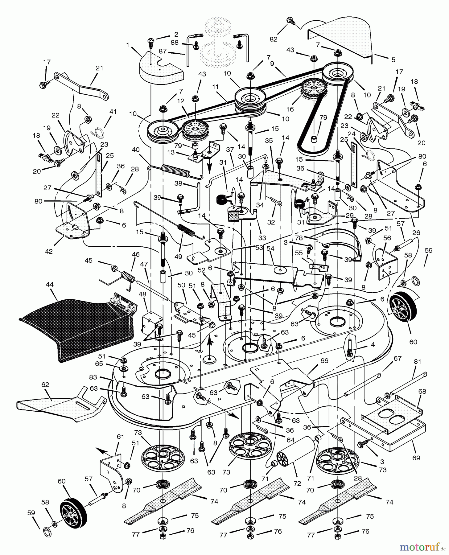 Murray Rasen- und Gartentraktoren 465602x8B - Scotts 46