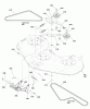 Murray 107.250050 (2691086-00) - Craftsman CTX9000, 46" Rear Lawn Tractor, 22HP (2012) Ersatzteile 46" Mower Deck - Clutch & Support Group (2988329)