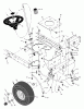 Murray 465602x8C - Scotts 46" Lawn Tractor (2001) (Home Depot) Ersatzteile Steering