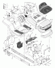 Murray 465602x8D - Scotts 46" Lawn Tractor (2002) (Home Depot) Ersatzteile Chassis And Hood