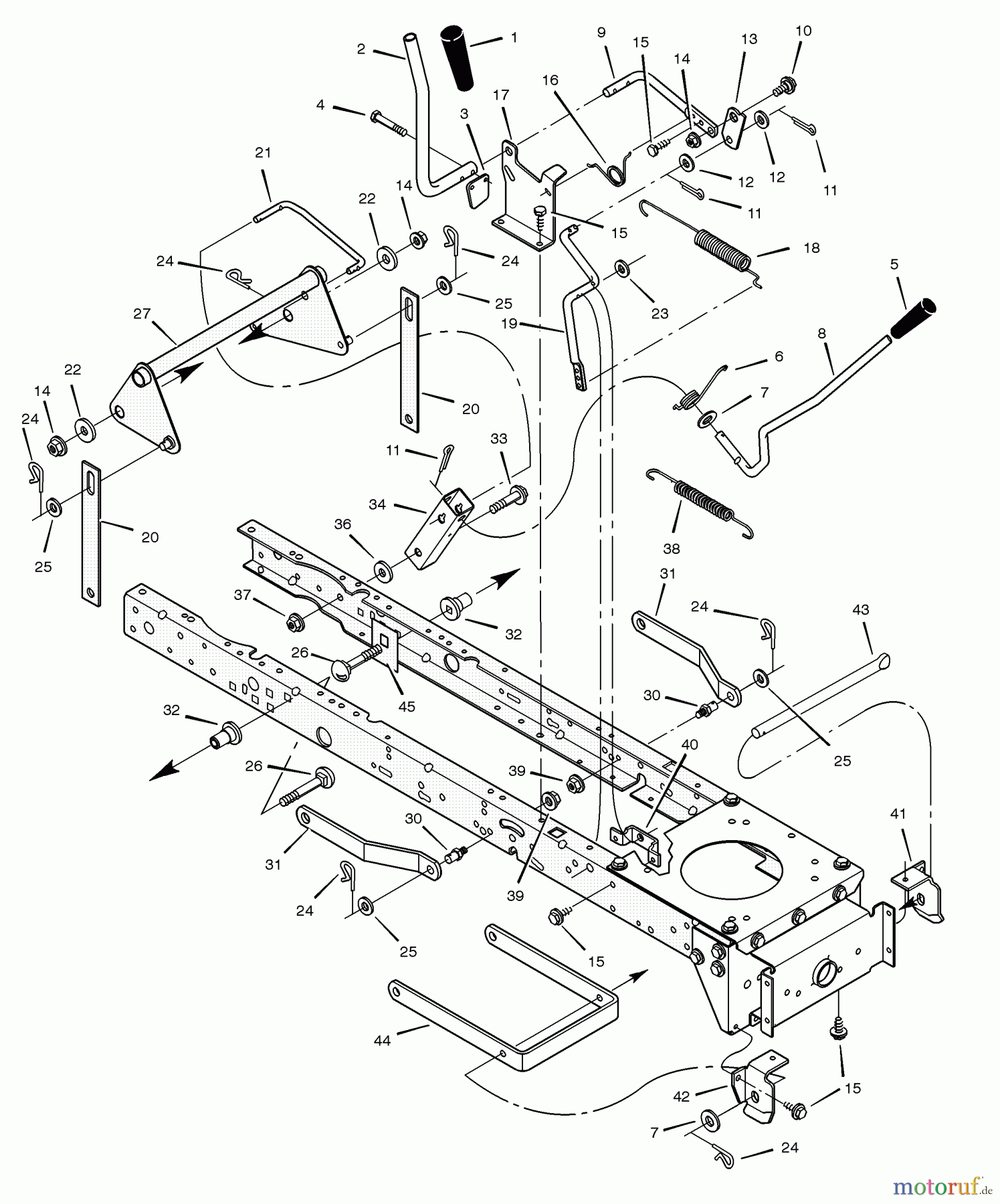 Murray Rasen- und Gartentraktoren 465602x8D - Scotts 46