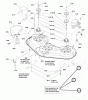 Murray 107.250050 (2691086-00) - Craftsman CTX9000, 46" Rear Lawn Tractor, 22HP (2012) Ersatzteile 46" Mower Deck - Housing, Arbors & Blades (2990315)