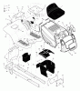Murray 465605x48A - B&S/ 46" Lawn Tractor (2003) (Mills) Ersatzteile Chassis & Hood