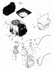 Murray 465605x48A - B&S/ 46" Lawn Tractor (2003) (Mills) Ersatzteile Engine Mount Assembly