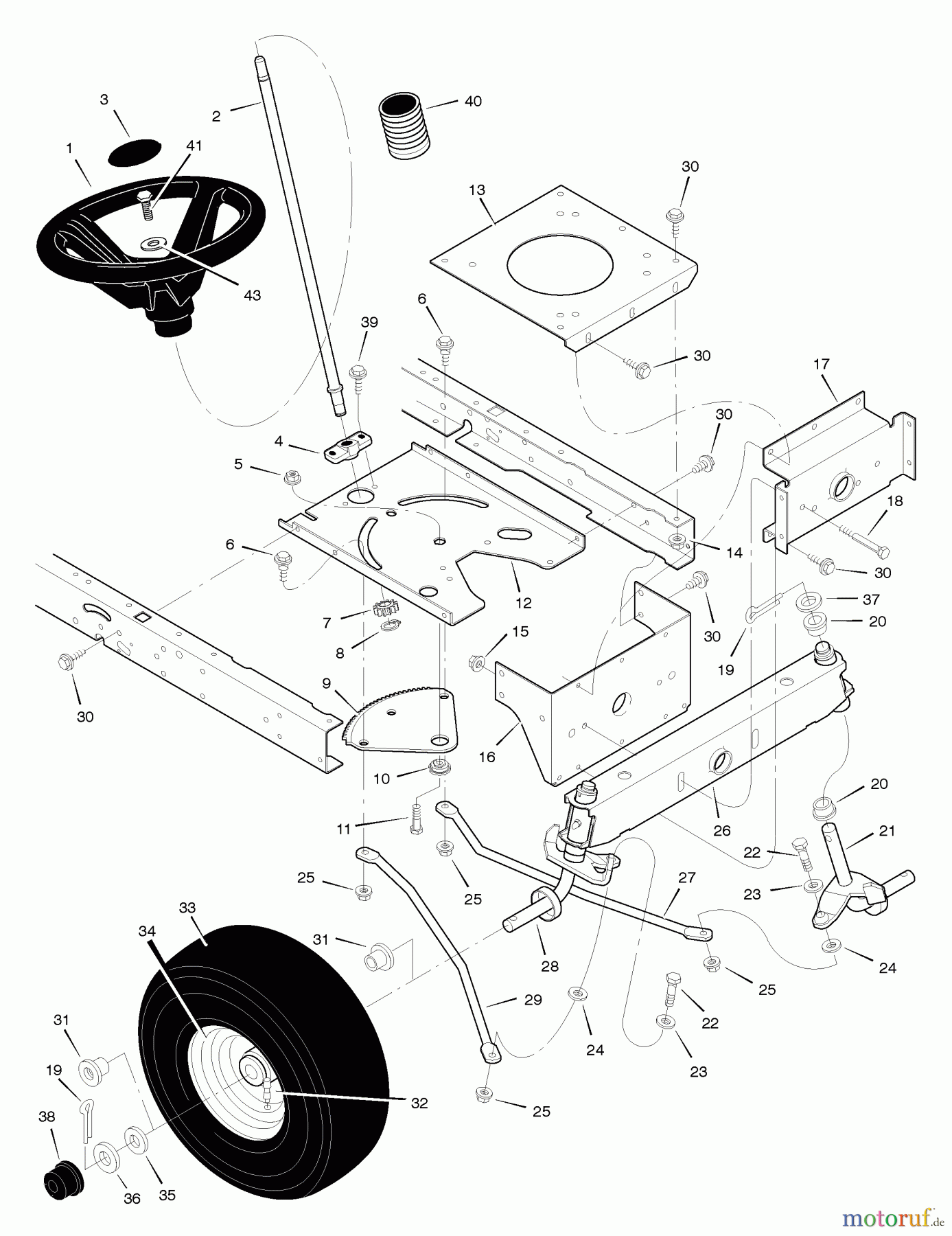 Murray Rasen- und Gartentraktoren 465605x48A - B&S/Murray 46