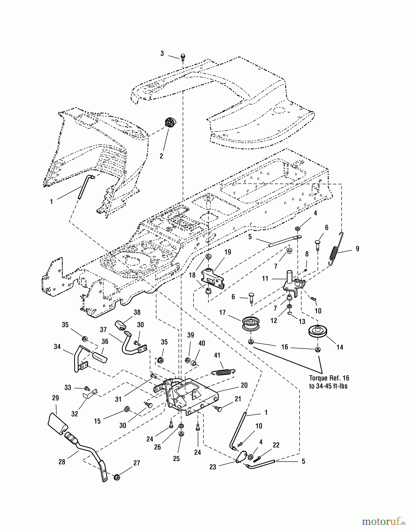 Murray Rasen- und Gartentraktoren 107.289851 (2690922A) - Craftsman Prestige PGT9500, 30HP w/ 54