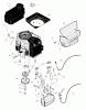 Murray 465605x48B - B&S/ 46" Lawn Tractor (2004) (Mills) Ersatzteile Engine Mount Assembly