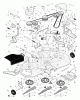 Murray 465605x48B - B&S/ 46" Lawn Tractor (2004) (Mills) Ersatzteile Mower Housing
