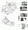 Murray 107.250050 (2691086-00) - Craftsman CTX9000, 46" Rear Lawn Tractor, 22HP (2012) Ersatzteile Decal Group (2990314_2990316)