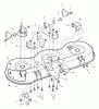 Murray 465606x692A - Stanley 46" Lawn Tractor (2001) Ersatzteile Mower Housing