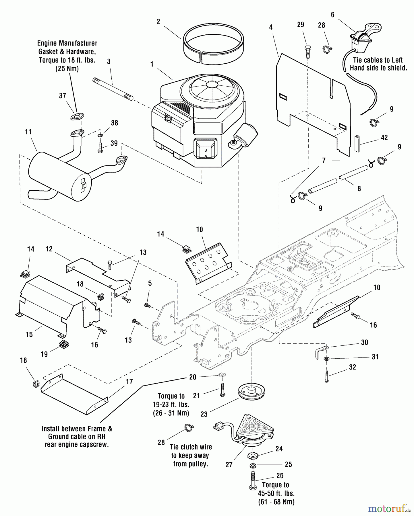 Murray Rasen- und Gartentraktoren 107.250050 (2691086-00) - Craftsman CTX9000, 46