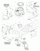 Murray 107.250050 (2691086-00) - Craftsman CTX9000, 46" Rear Lawn Tractor, 22HP (2012) Ersatzteile Engine Group - 22HP Briggs & Stratton, Twin (2990370)