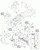 Murray 107.250050 (2691086-00) - Craftsman CTX9000, 46" Rear Lawn Tractor, 22HP (2012) Ersatzteile Frame & Front Axle Group (2986681)