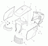 Murray 107.250050 (2691086-00) - Craftsman CTX9000, 46" Rear Lawn Tractor, 22HP (2012) Ersatzteile Hood, Grille & Dash Group (2990347)
