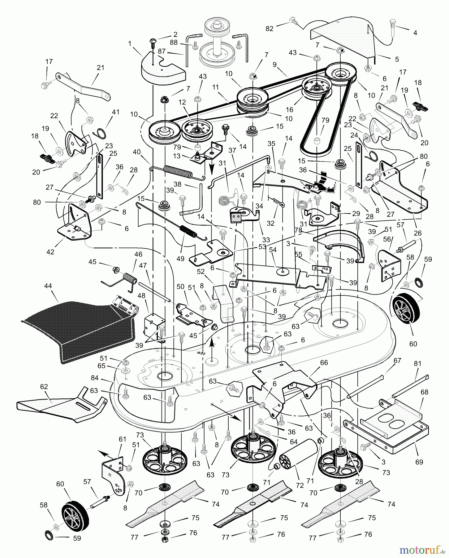 Murray Rasen- und Gartentraktoren 465609x24A - B&S/Murray 46