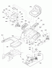 Murray 107.250050 (2691086-00) - Craftsman CTX9000, 46" Rear Lawn Tractor, 22HP (2012) Ersatzteile Seat & Seat Deck Group - EVAP Compliant (2990313)