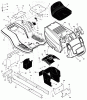 Murray 465610x99A - B&S/ 46" Lawn Tractor (2003) (AAFES) Ersatzteile Chassis & Hood