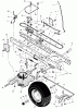 Murray 465610x99A - B&S/ 46" Lawn Tractor (2003) (AAFES) Ersatzteile Drive Assembly
