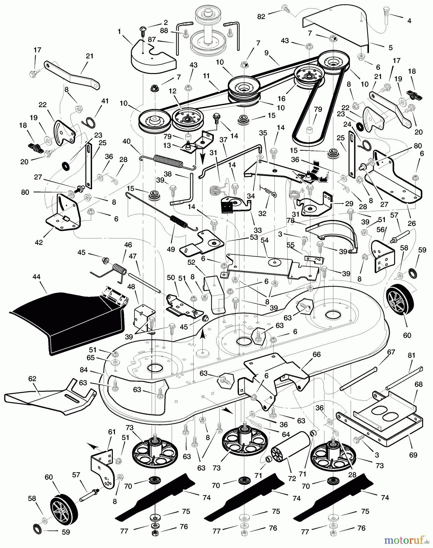 Murray Rasen- und Gartentraktoren 465610x99A - B&S/Murray 46