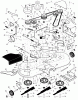 Murray 465610x99A - B&S/ 46" Lawn Tractor (2003) (AAFES) Ersatzteile Mower Housing